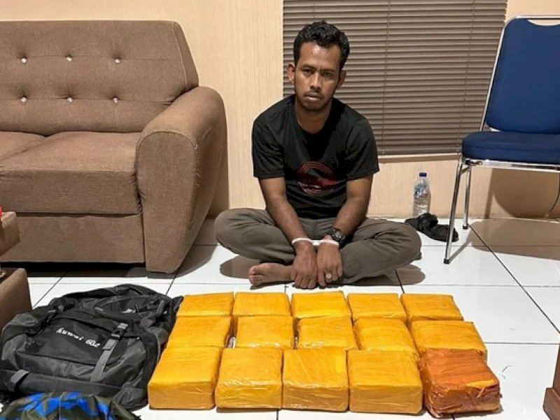 Bawa 21 Kg Sabu, Polisi Bekuk Kurir Narkoba Jaringan Malaysia di Riau