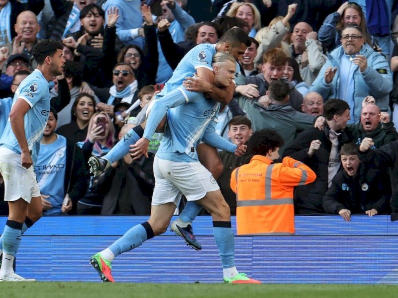 LIGA INGGRIS: Ditekuk City 2-1, Alarm Bahaya Bagi Arsenal 