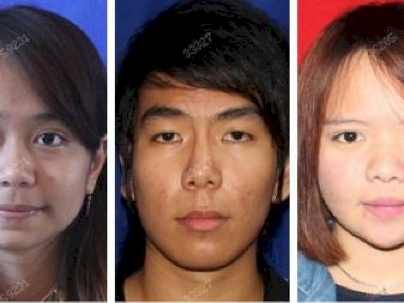 Istri dan dua anak bandar narkoba Ko Erwin. (ist) 