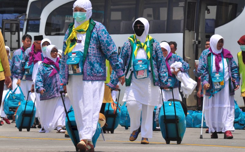 28.000 Jemaah Haji Indonesia Telah Tiba di Madinah, Ada 5.655 Lansia 