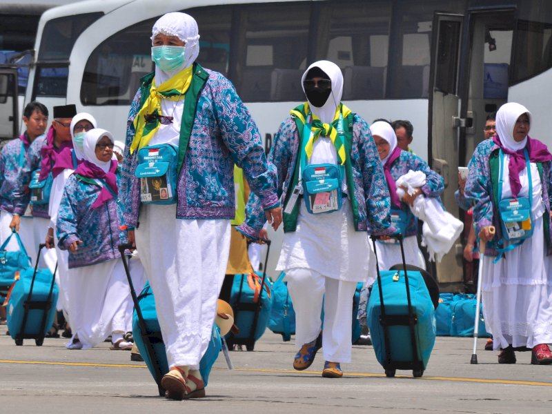 28.000 Jemaah Haji Indonesia Telah Tiba di Madinah, Ada 5.655 Lansia 