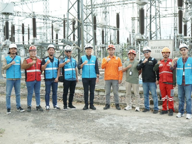 GM PLN UIP Sulawesi Tinjau GI Pinrang-Sidrap, Pastikan Kesiapan Penambahan Kapasitas 60 MVA