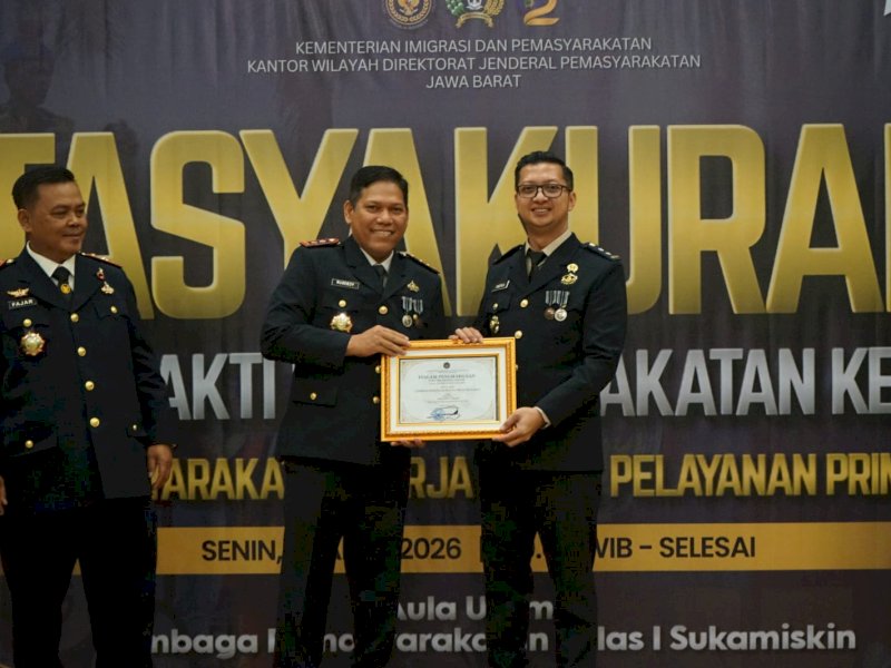 Lapas Garut Raih Penghargaan Dapur Sehat Terbaik, Kalapas: Ini Prestasi dan Amanah 