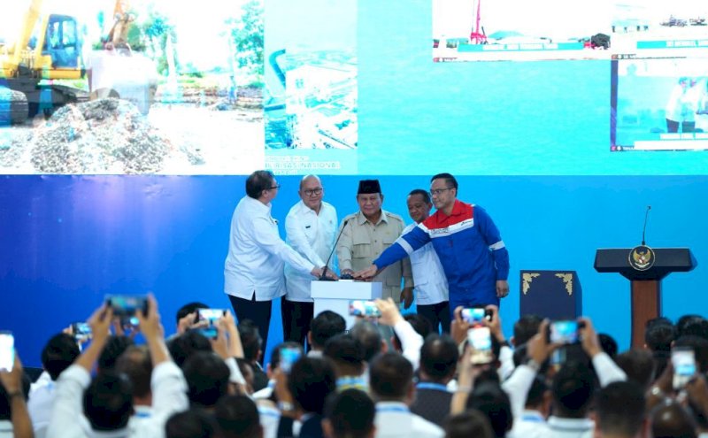 Prabowo Lanjut Groundbreaking 13 Proyek Hilirisasi, Telan Investasi Rp116 T