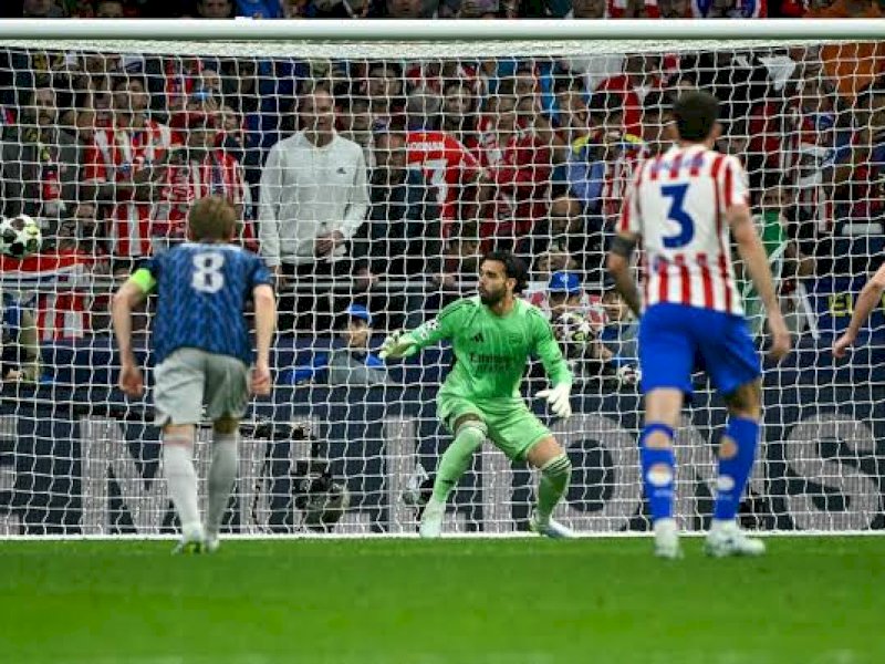 LIGA CHAMPIONS: Saling Balas Penalti, Atletico Vs Arsenal Berakhir 1-1