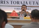 Pimpin Anev Kamtibmas, Kapolres Torut Ingatkan Pentingnya Evaluasi Kinerja 