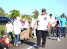 Bupati Chaidir Syam Pimpin Bersih-bersih Sampah Plastik di Kawasan Mamminasata 