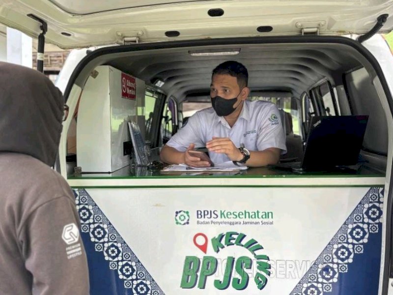 BPJS Keliling Hadir di Puskesmas Getengan, Permudah Akses Layanan Administrasi JKN