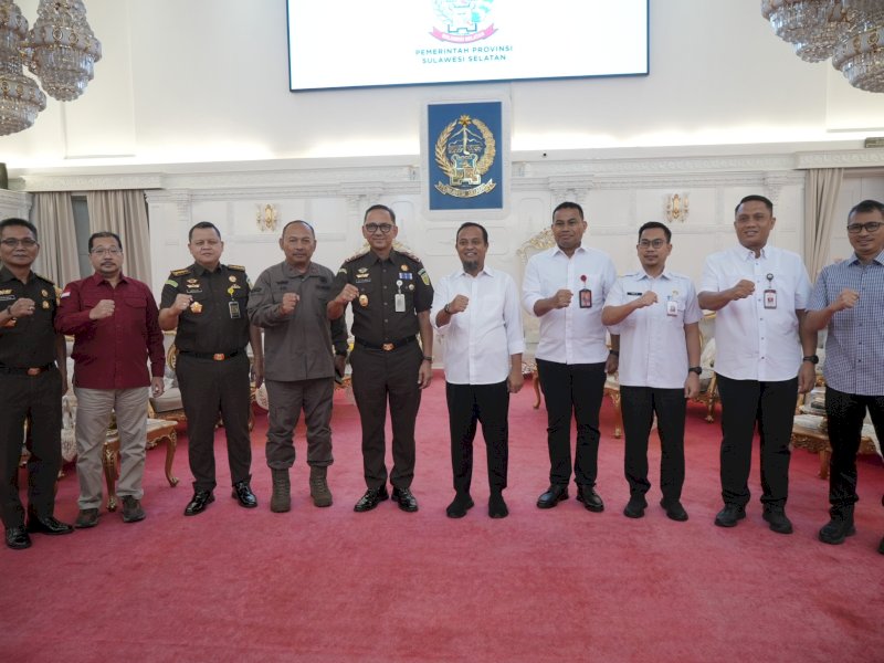 Bertemu Sudirman, Kajati Sulsel Janji Kawal Kisruh GOR Mattoanging dan Pacuan Kuda