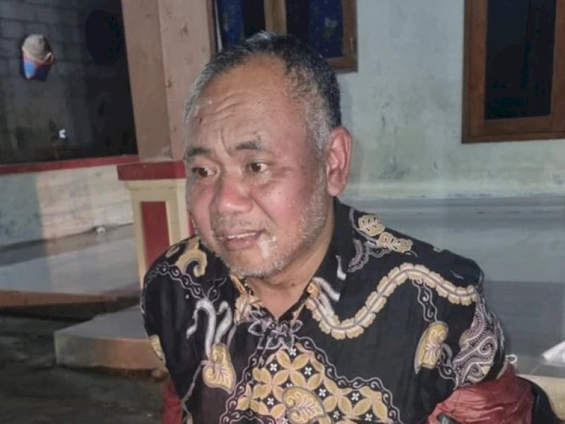 Asyhari, tersangka pencabulan santriwati di Pati. 