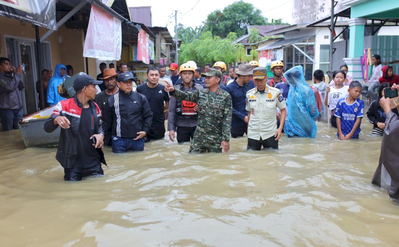 Banjir di Bone, 2 Orang Tewas-67 Dievakuasi 