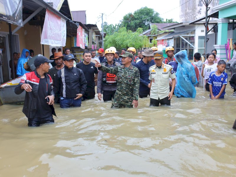 Banjir di Bone, 2 Orang Tewas-67 Dievakuasi 