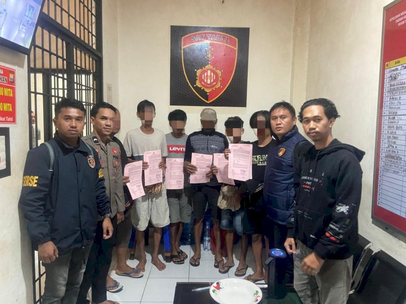 Terlibat Judi Adu Kerbau, 6 Pria di Toraja Utara Ditangkap 