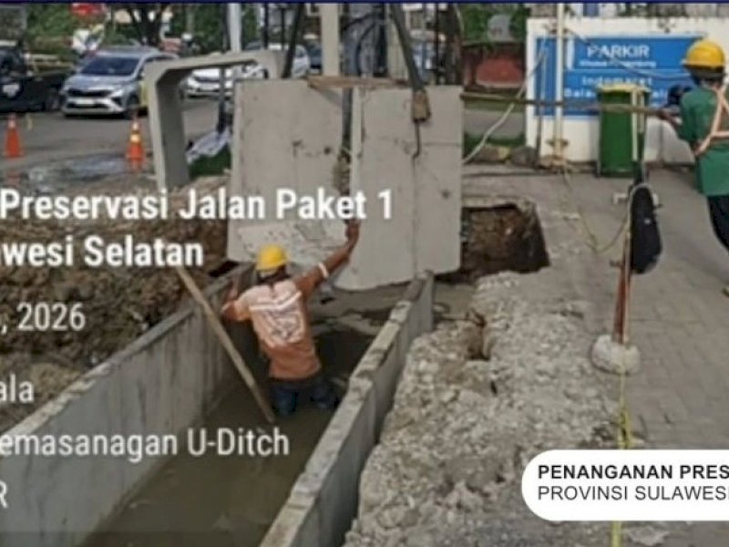 Gubernur Sudirman Sebut Ruas Hertasning-Bili-Bili Terus Dikebut, Kini Capai 60%