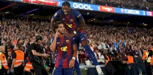 LIGA SPANYOL: Gasak Madrid 2-0, Barcelona Segel Gelar Juara 