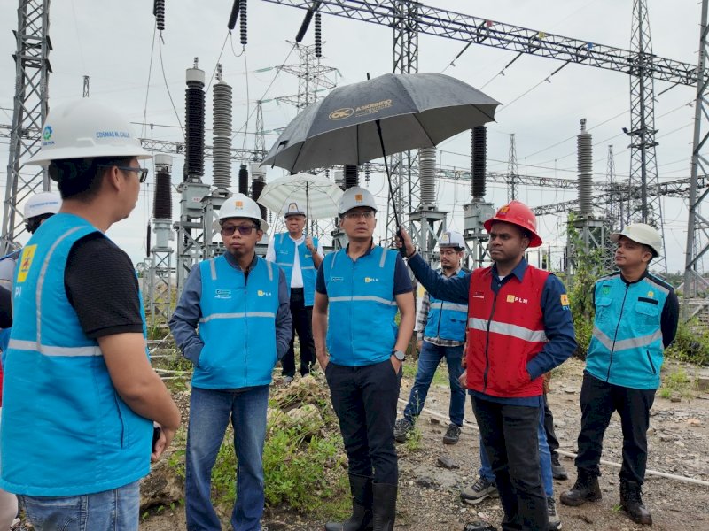 GM PLN UIP Sulawesi Tinjau Proyek Strategis Kelistrikan di Sultra