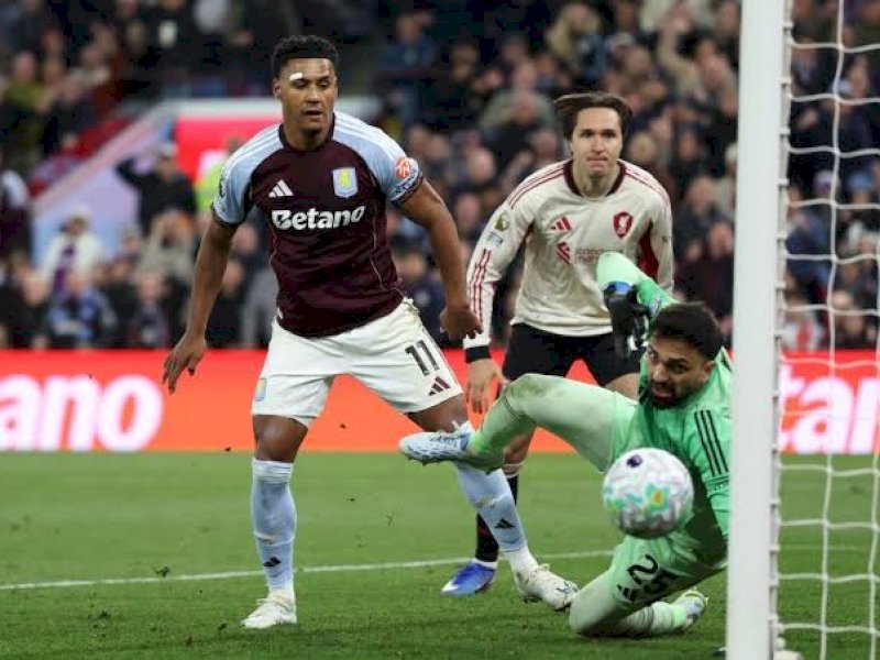 LIGA INGGRIS: Hantam Liverpool 4-2, Aston Villa ke Liga Champions