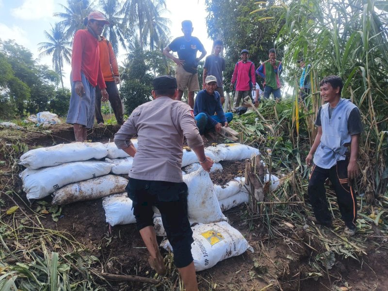 Kapolsek Belawa: Debit Air Sungai Meningkat, Waspada Banjir! 