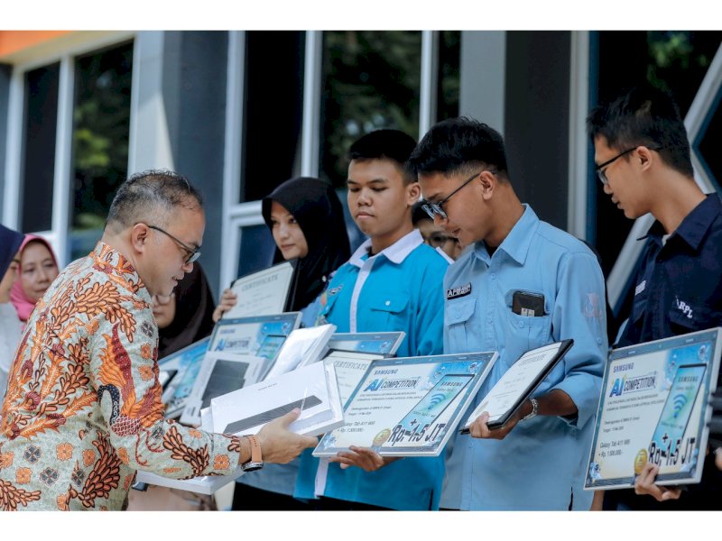 SMKN 1 Cimahi Gelar Kompetisi AI: Jadi Wadah Siswa Kuasai Teknologi