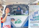 Permudah Akses Layanan JKN, BPJS Keliling Hadir di Pasar Baru Sangalla