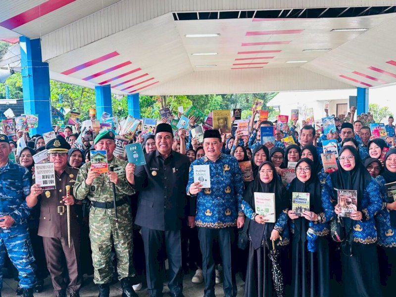 Hari Buku di Maros: Bupati Chaidir Syam Gerakkan ASN Berdonasi 1.000 Buku