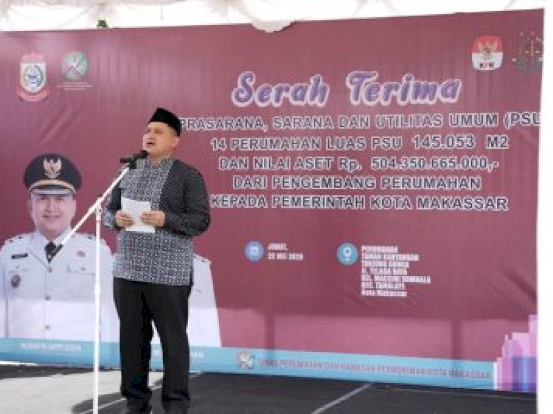 Pemkot Makassar Sudah Ambil Alih PSU dari 203 Titik, Nilainya Capai Rp6,35 Triliun