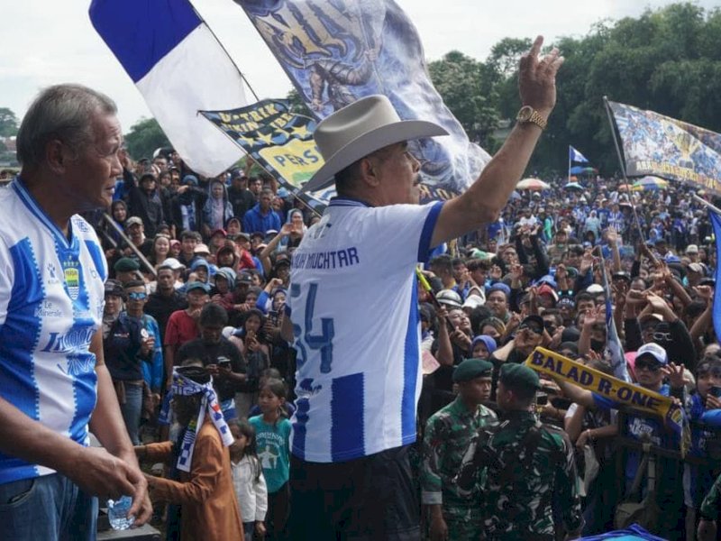 Persib Gelar Ngariung Juara di Pendopo Kota Bandung