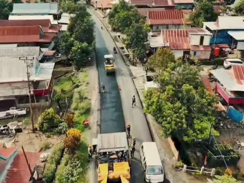 Pemprov Sulsel Update Proyek Jalan Salaonro-Batas Wajo: Progres Sudah 18,11%