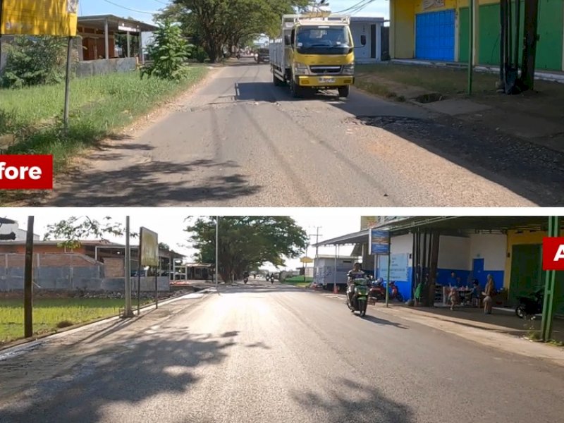 Update Proyek Infrastruktur Sulsel: Ruas Panciro-Batas Makassar Sudah 83,35%