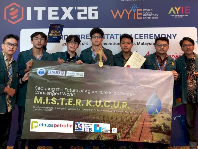 Lewat Inovasi Pertanian Otonom, Mahasiswa ITB Raih Gold Award di Ajang Internasional