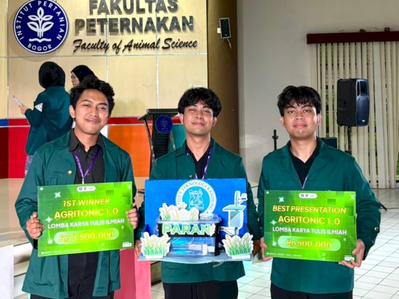 Inovasi PARANI Antar Mahasiswa ITB Juara Nasional Lomba Karya Tulis Ilmiah