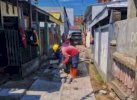 Warga Bontoduri Puji Respons Cepat Dinas PU Makassar Lakukan Pemasangan Paving Blok  &nbsp;