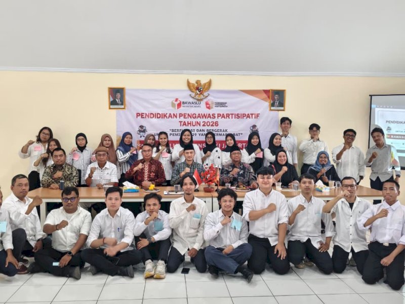 Peserta kegiatan Pendidikan Pengawas Partisipatif (P2P) DKI Jakarta. 