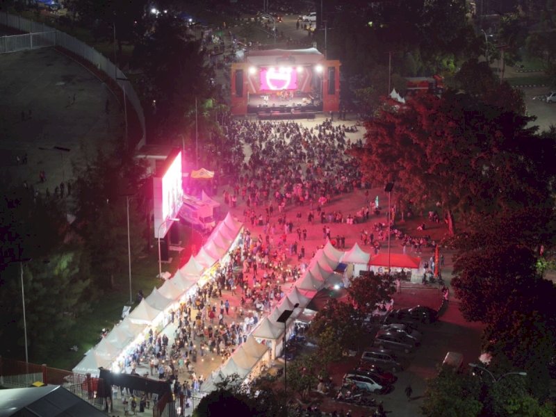 Suasana KaBOGORFEST 2026 di Stadion Pakansari. 