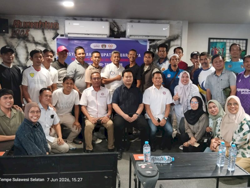 Andi Sariful Aklam Terpilih jadi Ketua PBVSI Wajo