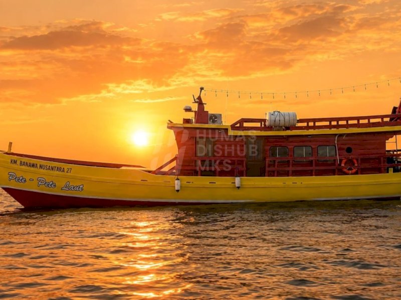 Petepete Laut Makassar Soft Launching Lusa, Beroperasi Sekali Sepekan 