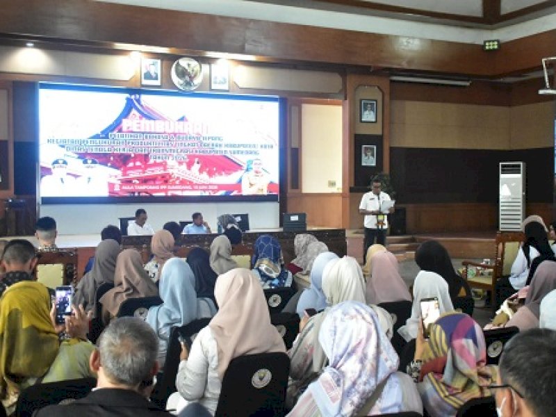 Pelatihan peserta magang ke Jepang. 