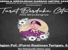 Tabrakan di Medan, Eks Wakapolda Metro Brigjen Raziman Tarigan Meninggal Dunia