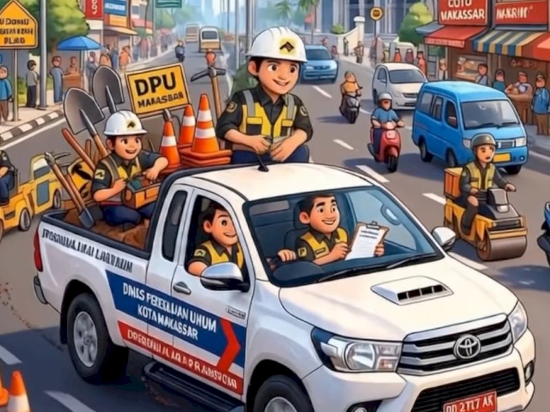 Dinas PU Makassar Ajak Warga Manfaatkan Lontara Plus: Lapor Drainase Tersumbat hingga Jalan Rusak