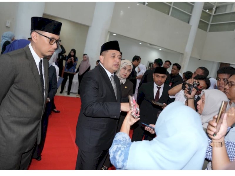 Wali Kota Makassar Munafri Arifuddin, melantik 47 kepala puskesmas di Rumah Jabatan Wali Kota Makassar. 