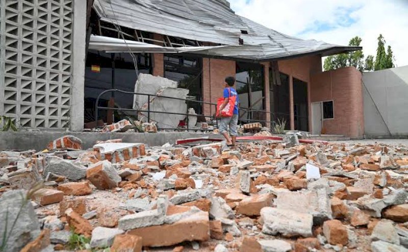 Dampak Gempa Palu: 1.254 Rumah Rusak, 76 Orang Luka