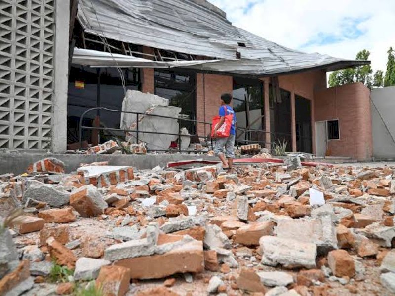 Dampak Gempa Palu: 1.254 Rumah Rusak, 76 Orang Luka