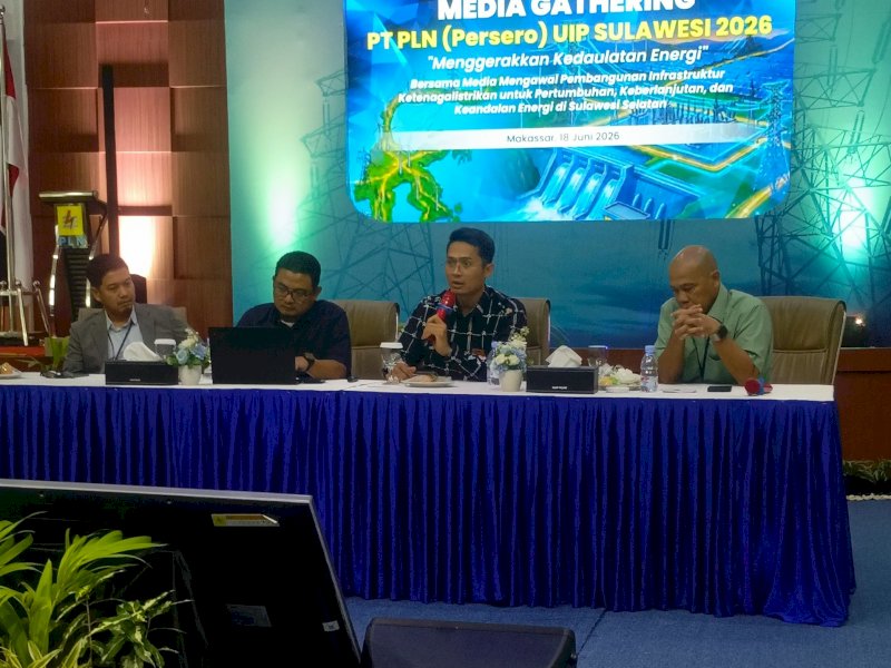 Acara Media Gathering PLN UIP Sulawesi yang digelar di Kantor PLN UIP Sulawesi, Kota Makassar. 