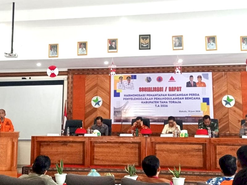 Matangkan Ranperda Penanggulangan Bencana, BPBD Tator Gelar Sosialisasi 
