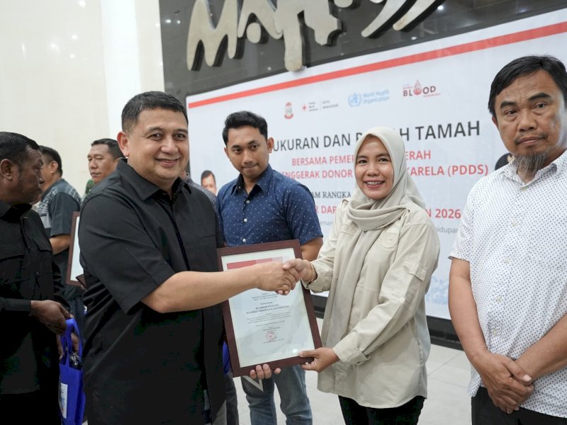 Dukung PMI Makassar Tambah Stok Darah, Appi akan Libatkan RT-RW