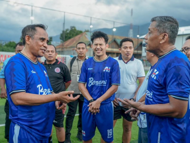 Anwar Hafid Optimistis Witan Sulaiman Akademy Lahirkan Talenta Baru Sepak Bola Sulteng