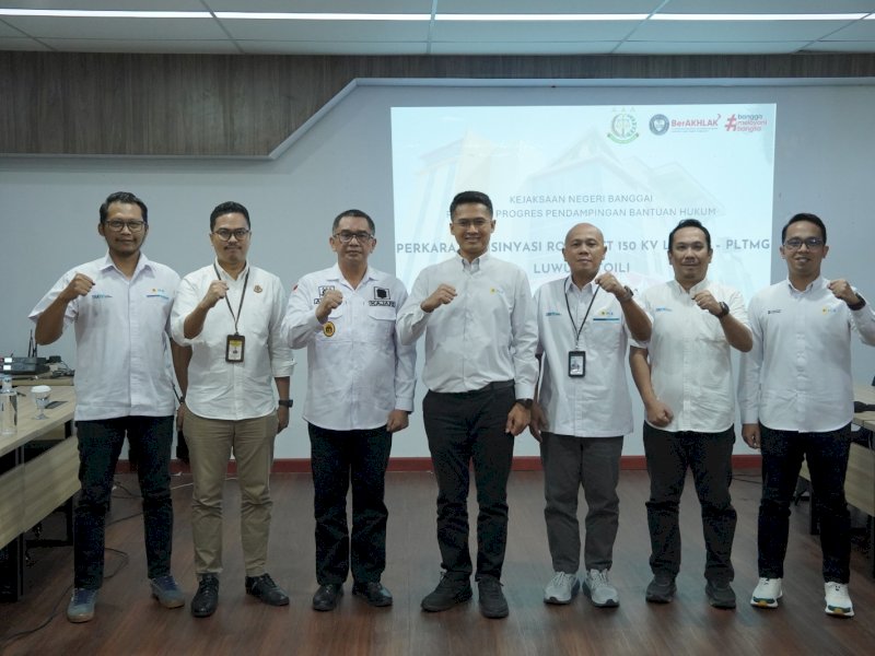 PLN UIP Sulawesi-Kejari Banggai Kolaborasi Kawal Proyek Ketenagalistrikan di Luwuk