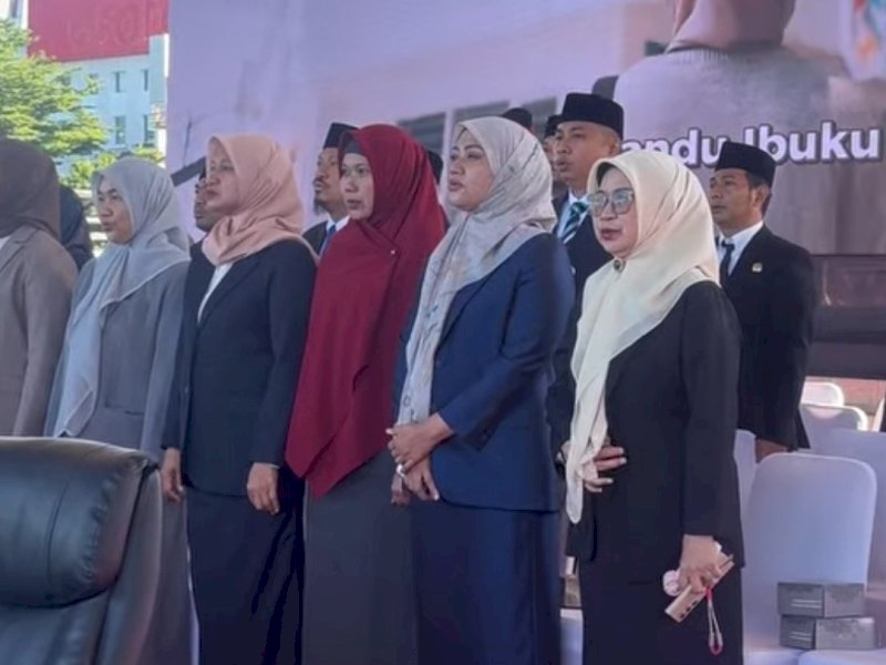 Kadis PU Zuhaelsi Hadiri Pelantikan  369 Kepsek SD-SMP se-Makassar