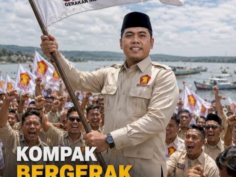 Andi Rosman Gabung Gerindra Wajo, Kader Makin 'PD' Menuju 2029