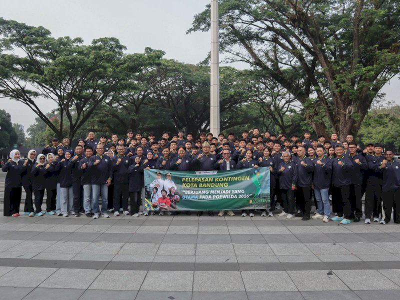 Raih 17 Emas, Kota Bandung Juara Umum Popwilda Wilayah IV Jabar 2026